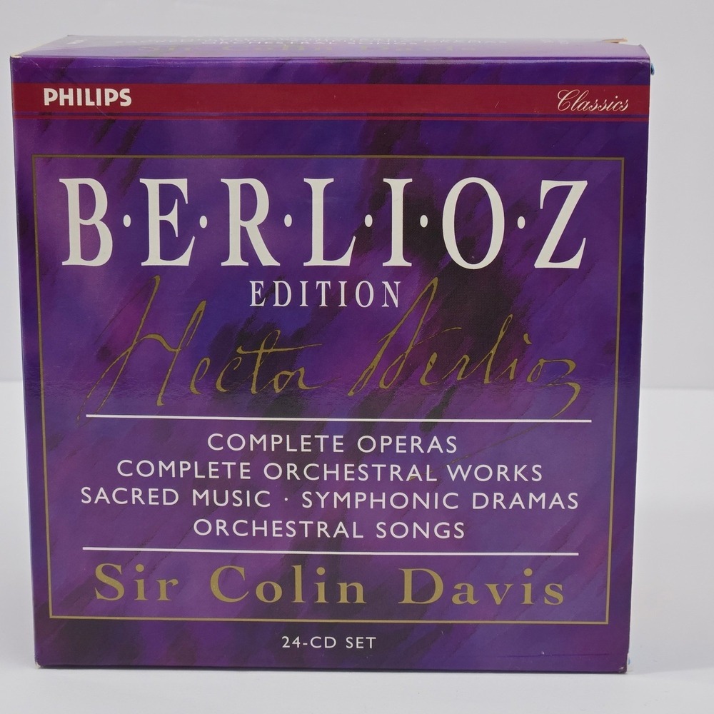 Berlioz - Davis Edition 24 CD Box Sets Philips Complete Works VG+ / EX